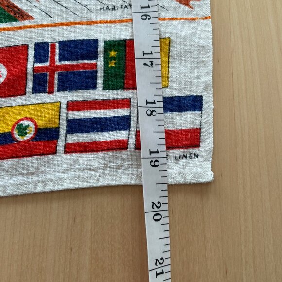 Expo 67 Linen Tea Towel - EUC - Picture 8 of 8